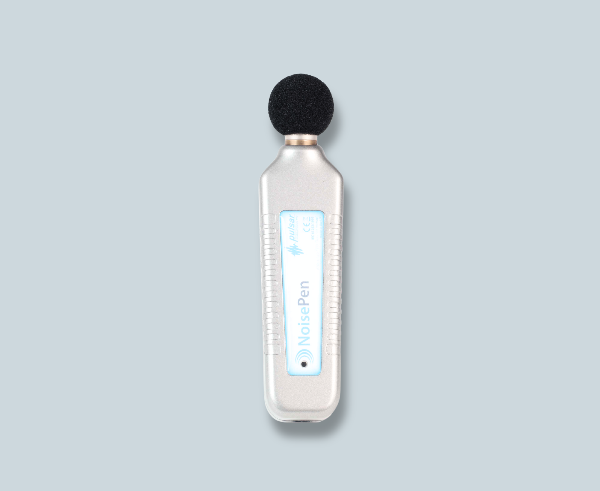 Pulsar Modell 26 NoisePen Lärmdosimeter mit Mikrofon und Windschutz