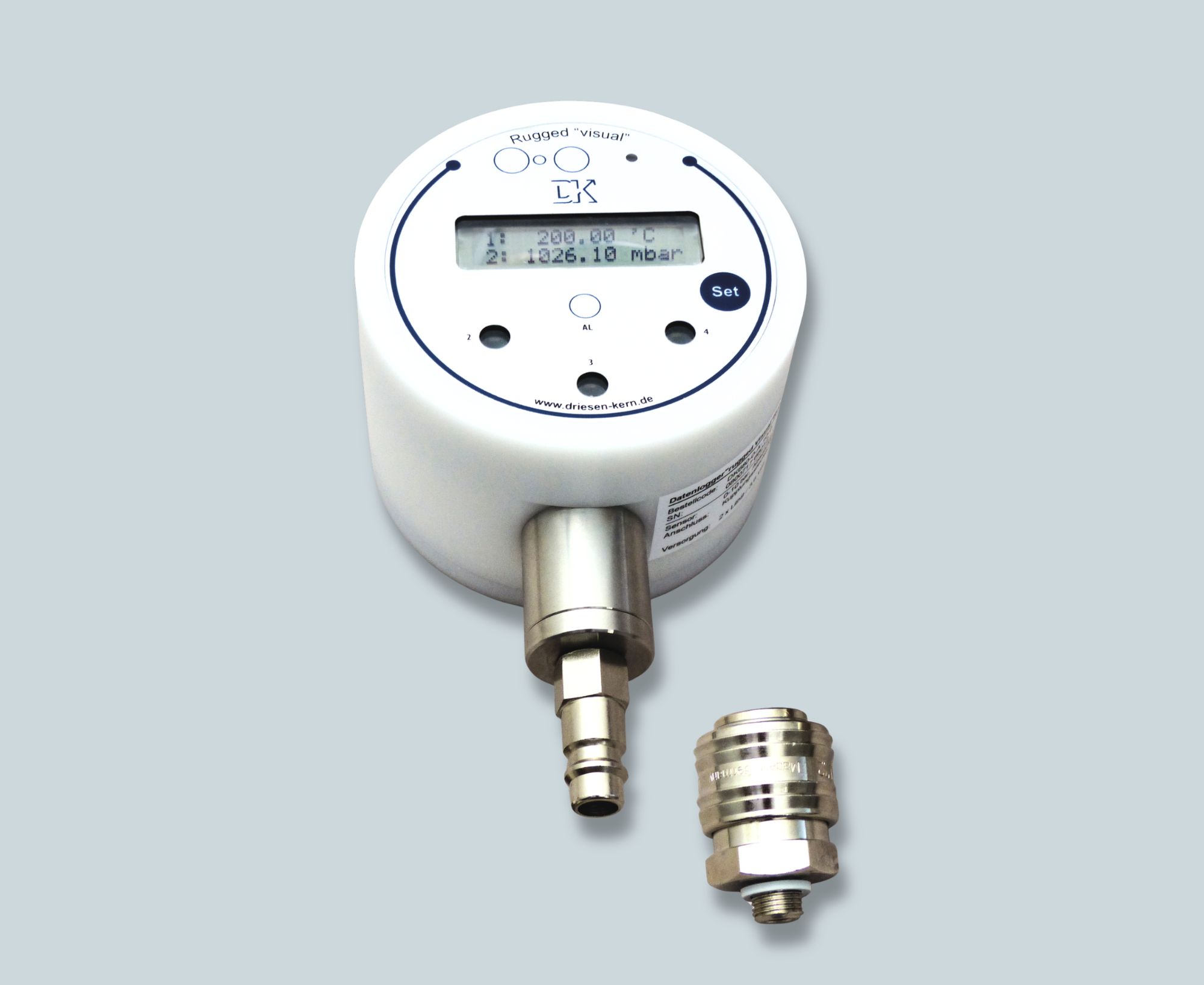 DK680A RuggedVisual Datenlogger zur Messung von Absolutdruck
