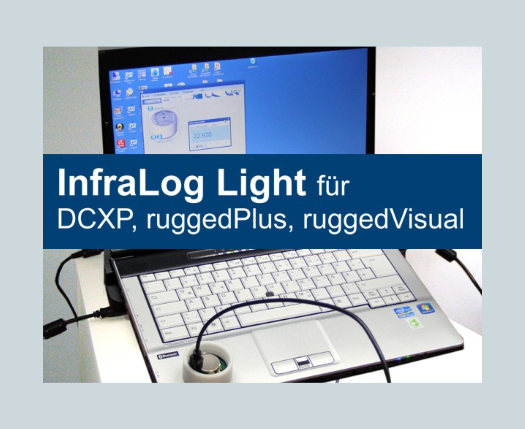 Analyse-Software mit Grafikmodul (InfraLog V5 Basic)