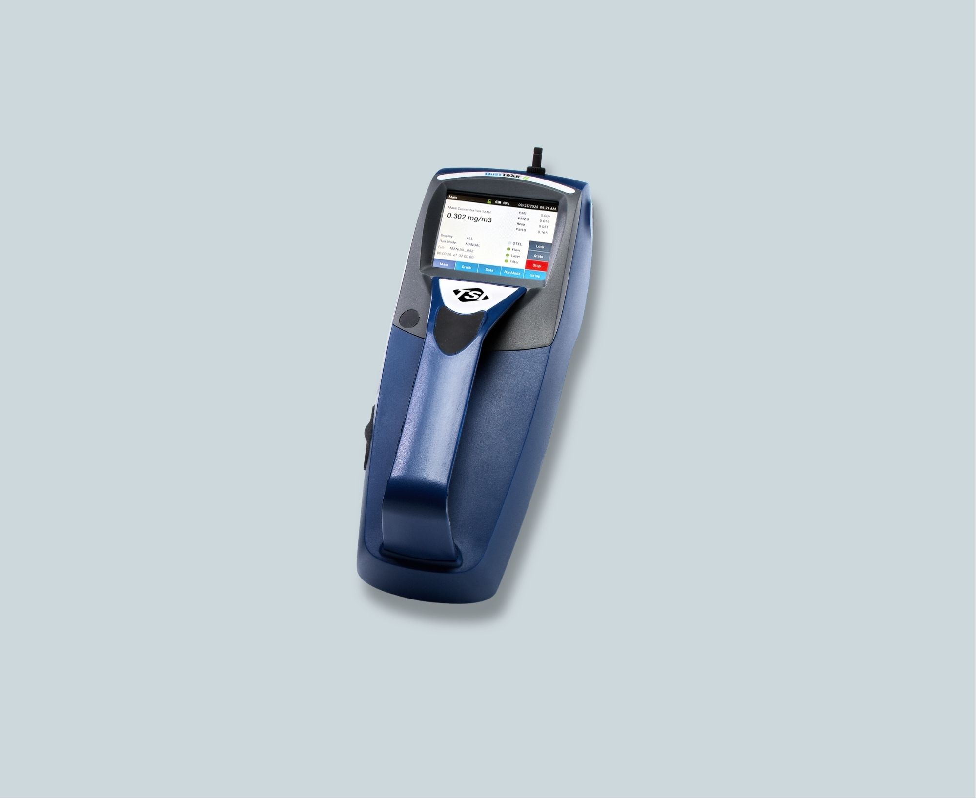 Tragbares TSI DustTrak II 8532 Aerosolmessgerät für mobile Einzelpunktmessungen