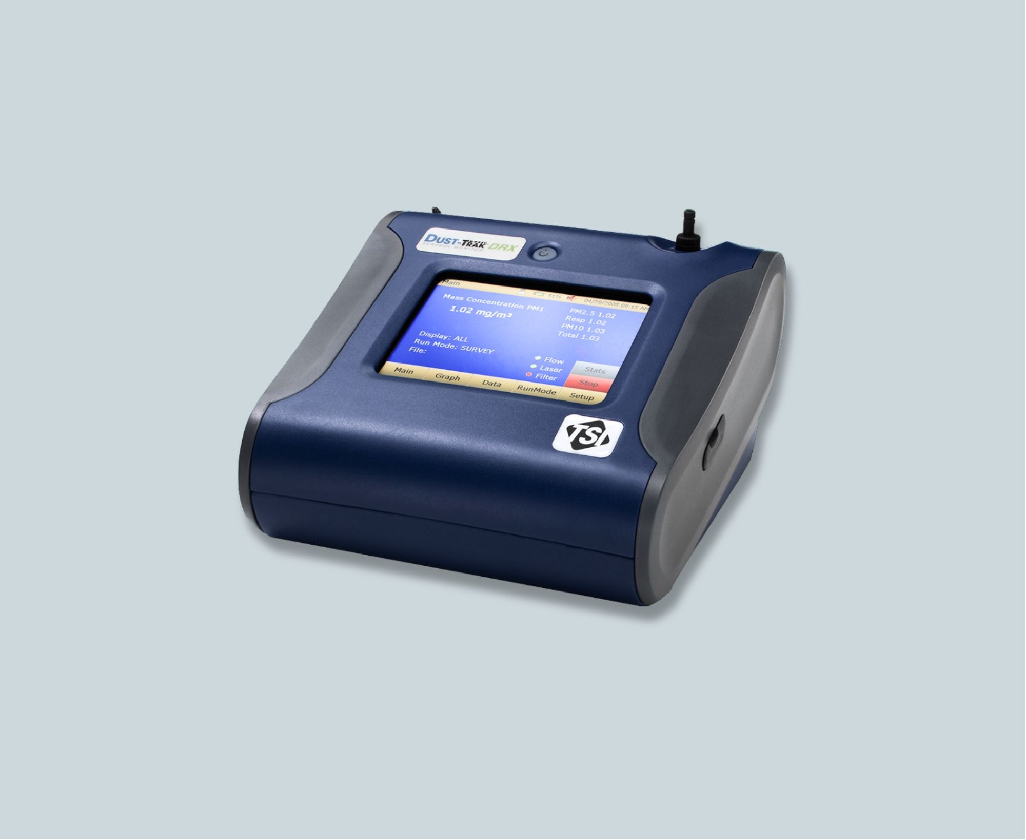 TSI8533 DustTrak DRX stationäres Aerosolmessgerät für kontinuierliches Innenraum-Monitoring