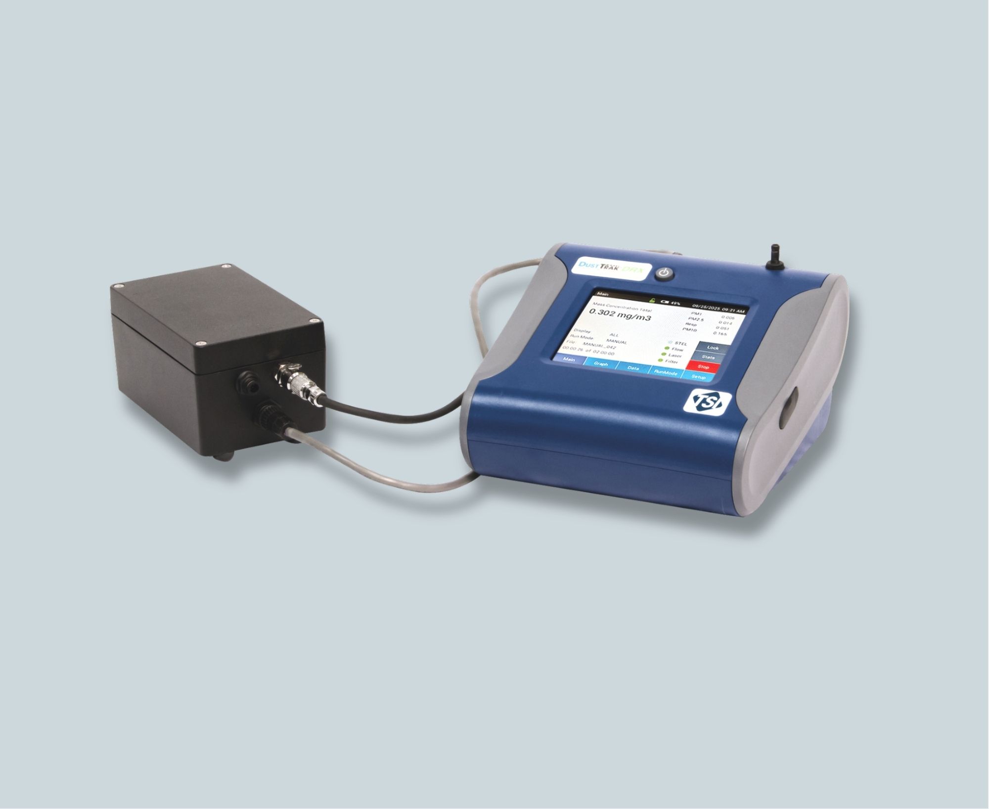 TSI8533EP DustTrak DRX Aerosolmonitor mit externer Pumpe für 24/7-Fernüberwachung