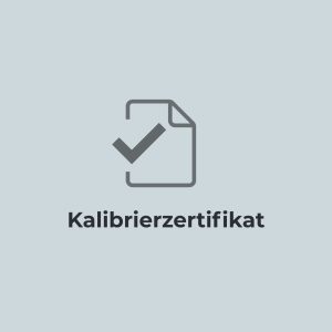 Kalibrierzertifikat für DK310 und DK310-DM