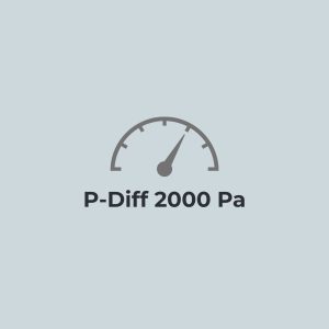 Anpassung des Messbereichs P-Diff auf 2000 Pa